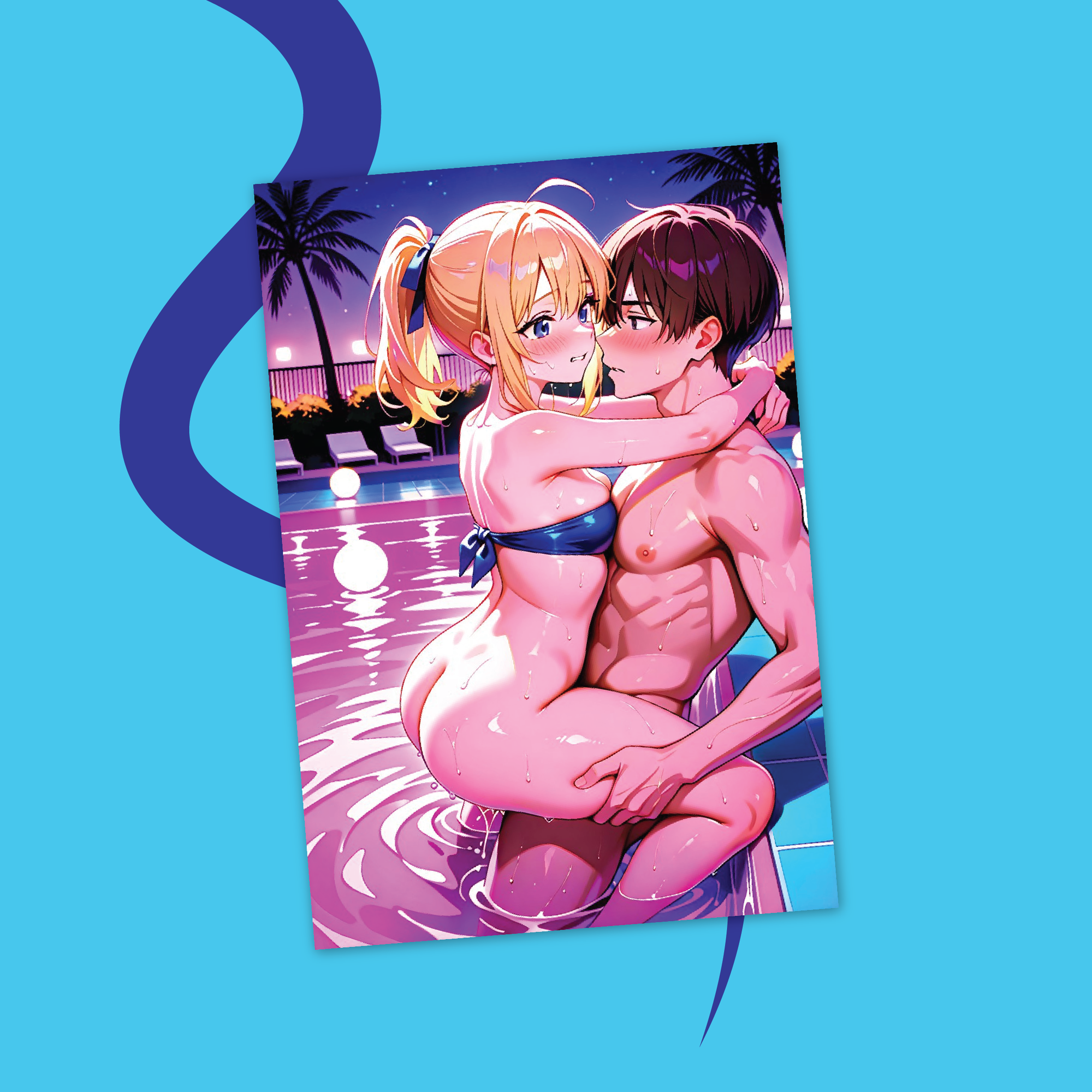 Anime Couple Sticker